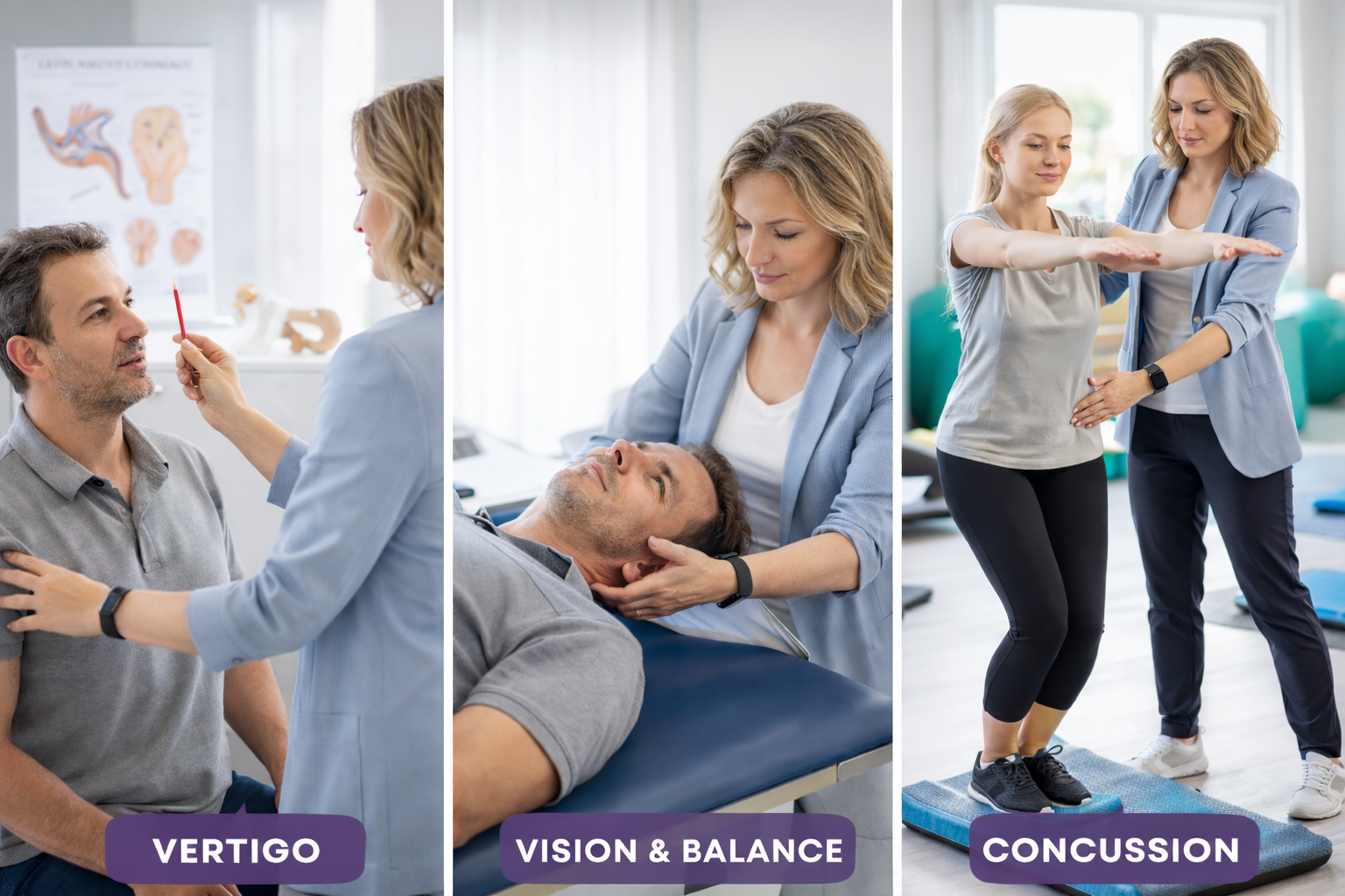 Vertigo - Dizziness - Vestibular Rehabilitation | europhysio.ca